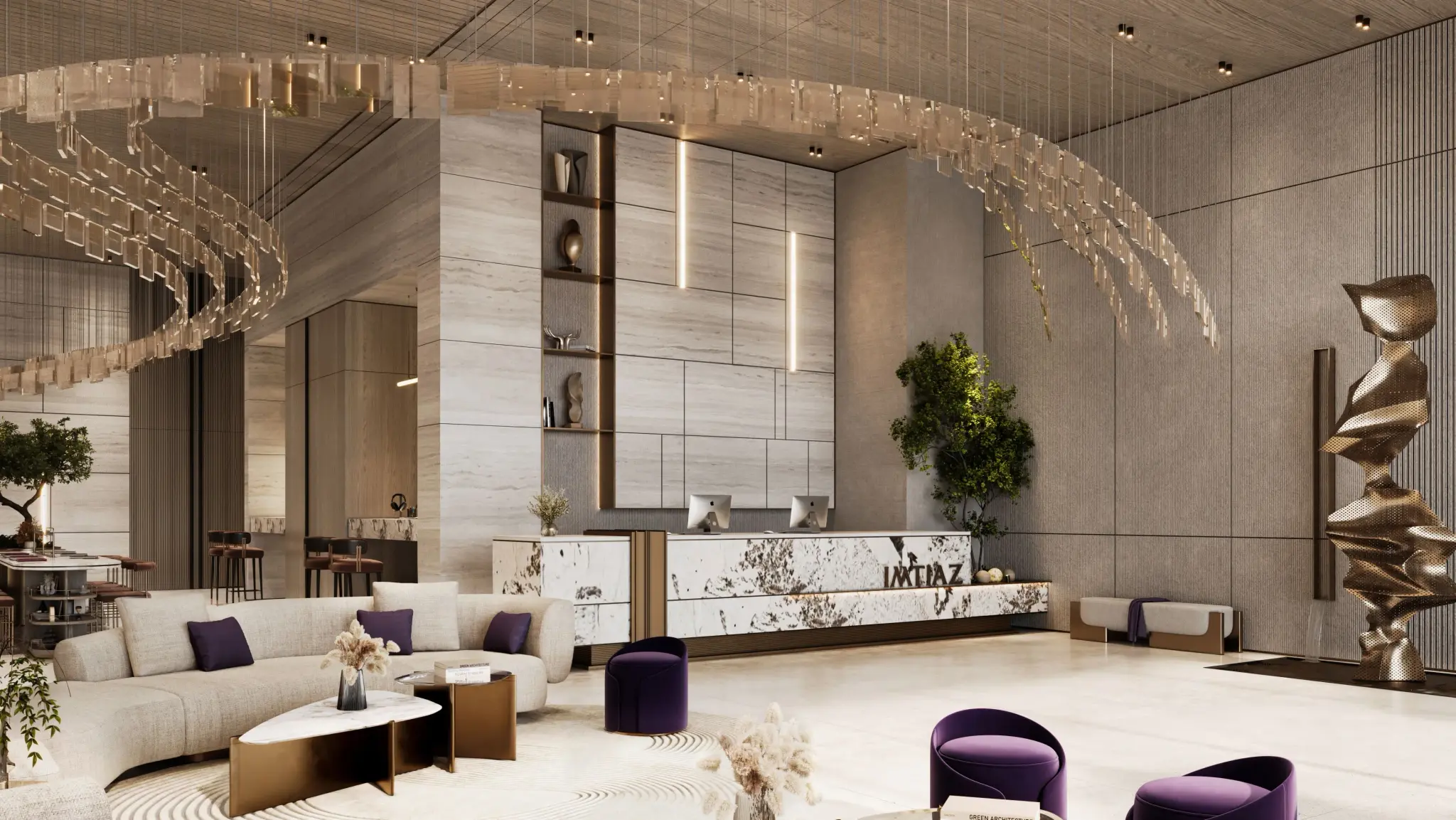 le blanc imtiaz projet sur plan dubai