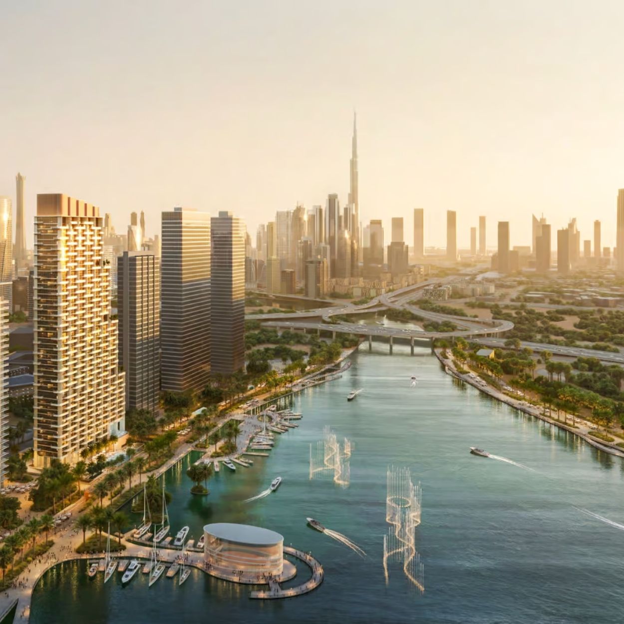 map projet montaigne properties